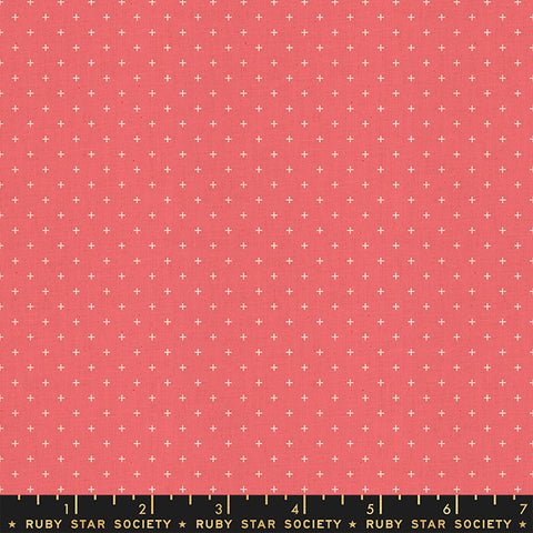 Add it Up - Strawberry - RS400544 100% Cotton - 44" Wide Designed by Alexia Abegg for Ruby Star Society Made in Japan  
