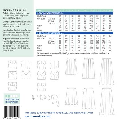 Mix and match your way to a wardrobe of beautiful dresses and skirts with the Upton Dress & Skirt plus Mix & Match Expansion Pack! This pattern features multiple bodice, skirt, sleeve, and neckline options for hundreds (yes, hundreds!) of possible dresses —or the one dress you’ve been dreaming about your whole life. From brunch to cocktails to weddings, this single pattern can do it all!