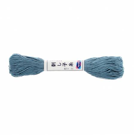 100% Cotton, Olympus Sashiko thread, 22 yd skein.