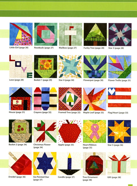 50 Little Paper-Pieced Blocks