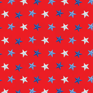 Stars of Freedom - Faith, Family, Freedom - Red