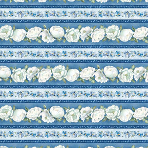 Repeating Stripe - Blue Harmony - Blue