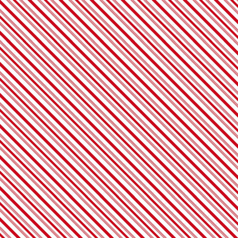 Red Bias Stripe - Believe