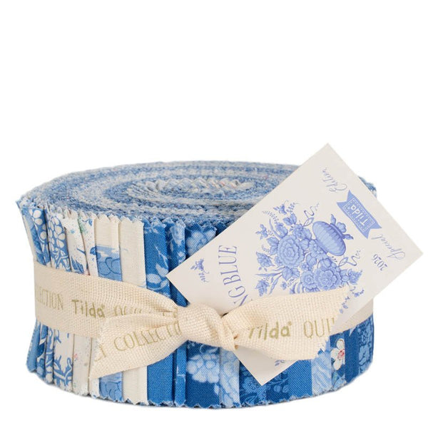 Something Blue - 2.5" - Fabric Roll