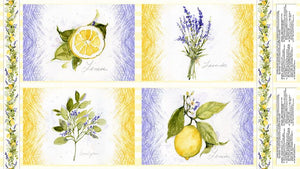Placemat Panel - Lavender Lemonade - Multi