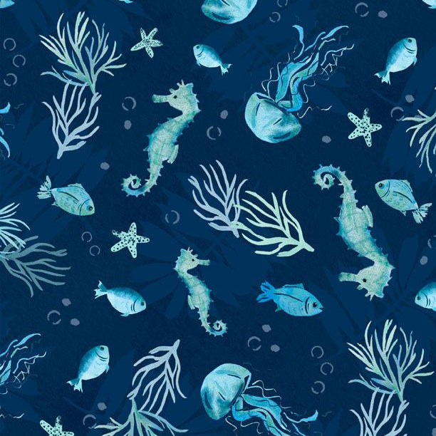 Sea Life - Underwater Wonders - Blue