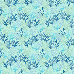 Coral - Underwater Wonders - Light Blue