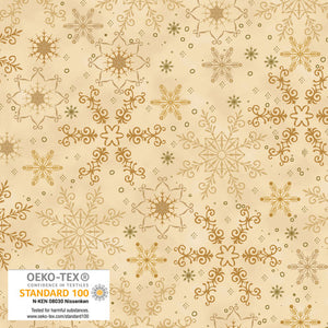 Big Snow Crystal - Beige/Gold
