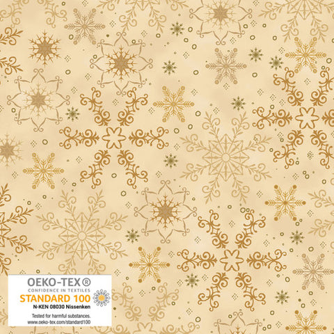 Big Snow Crystal - Beige/Gold
