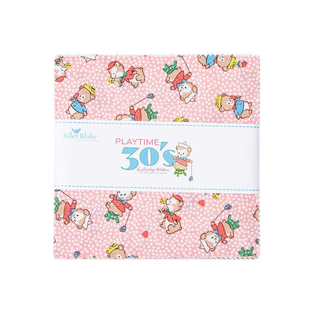 Playtime 30s - 5in Squares - 42pcs/bundle