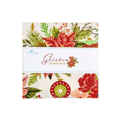 Glisten Charm Pack - 42pcs - 5" Squares