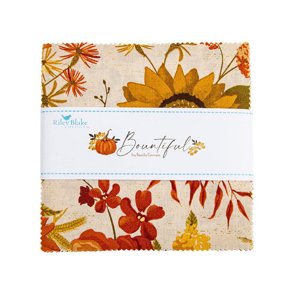 Bountiful - 5" Squares - 42pcs