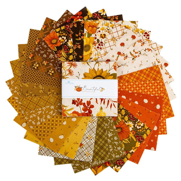 Bountiful - 5" Squares - 42pcs