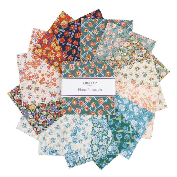 Floral Nostalgia - 42pcs - 5" Squares