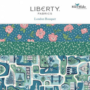 London Bouquet - 5 inch Stacker - Liberty