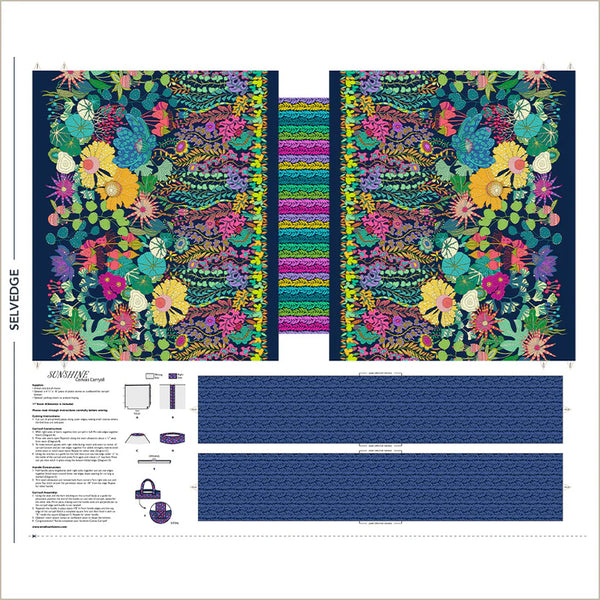 Carryall Canvas Panel - Sunshine