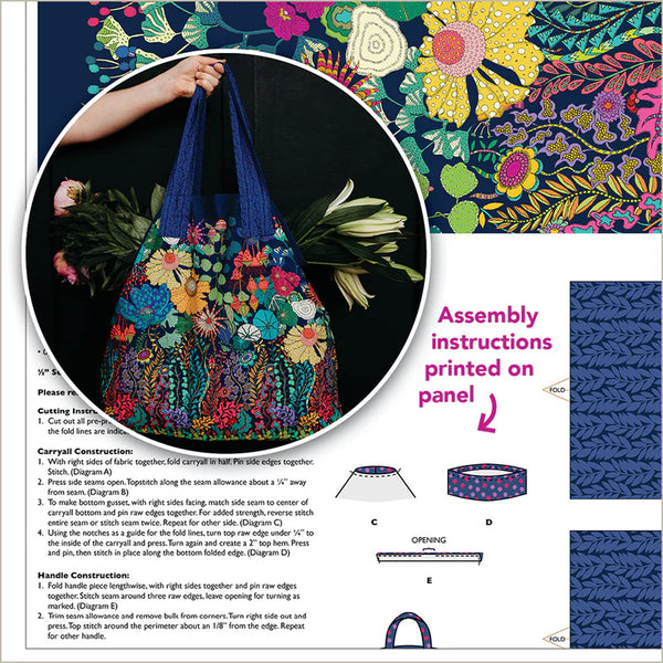 Carryall Canvas Panel - Sunshine