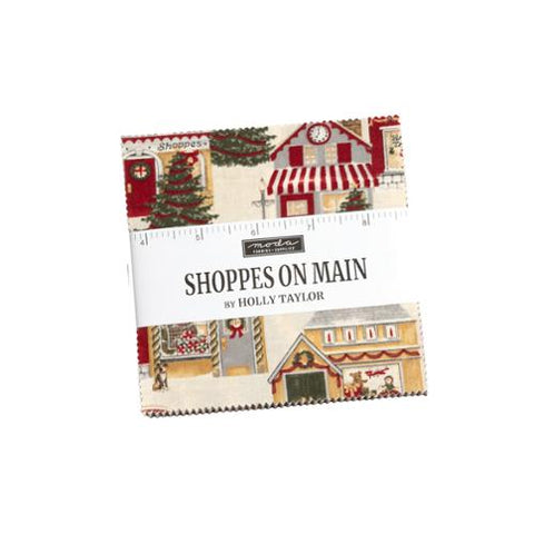 This charm pack is full of different winter wonderland scenes as well as blenders. This charm pack is perfect for your next holiday project!   42 5" squares - 100% cotton