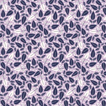 Navy Flourishing - Spring Harmony - Lavender