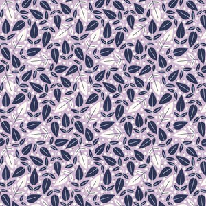 Navy Flourishing - Spring Harmony - Lavender