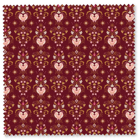 A Couple of Birds - Winter Whispers - Maroon