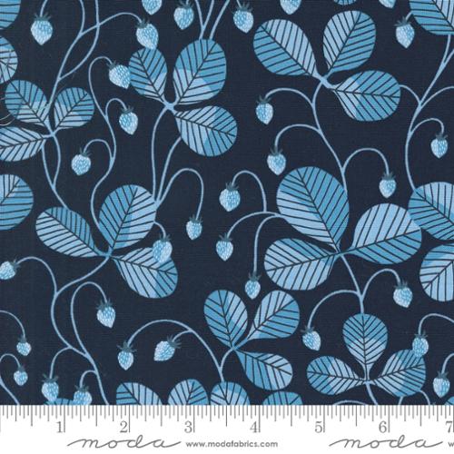 Strawberry Vines - Love Letter - Peacoat
