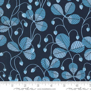 Strawberry Vines - Love Letter - Peacoat