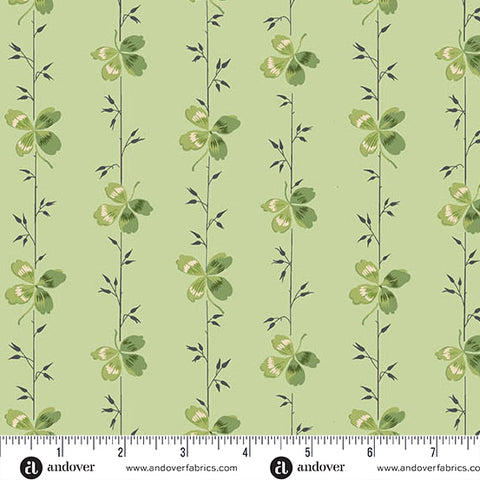 Clover Stripe - Little Clover - Green