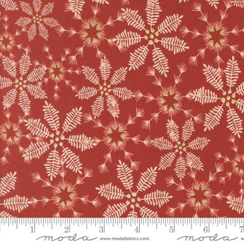 Snowy Lace - Old World Yuletide - Poinsettia