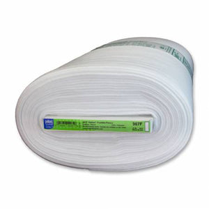 Pellon Heavyweight Fusible Fleece is a lofty, needled fleece with fusible adhesive on one side. It is great for craft, home decorating, and quilting projects. Heavyweight Fusible Fleece will remain lofty after fusing and can be used on fabric, cardboard, or wood. White. 100% Acid-Free Polyester. 45in by-the-yard width. Sewing Machine Safe