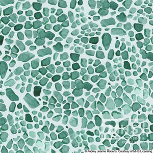 Pebbles - Coastal Waterways - Teal