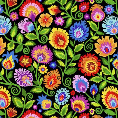 Alphabet Garden Floral