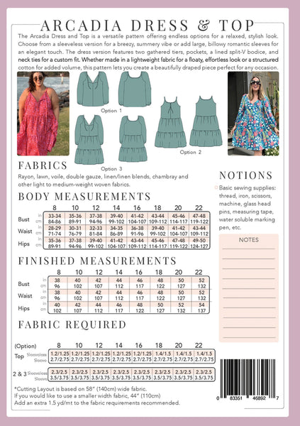 Arcadia Dress & Top