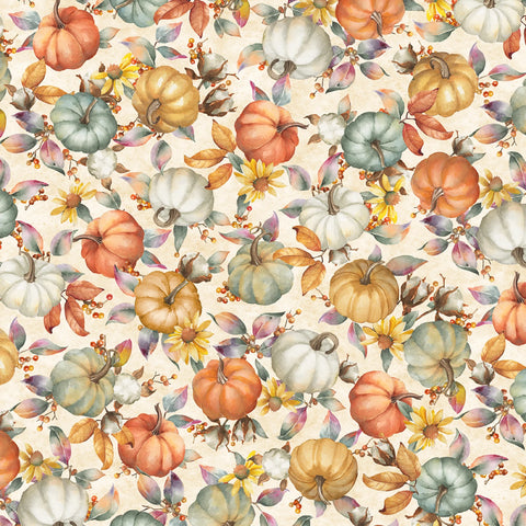 Pumpkin Patch - Bountiful Harvest - Cream