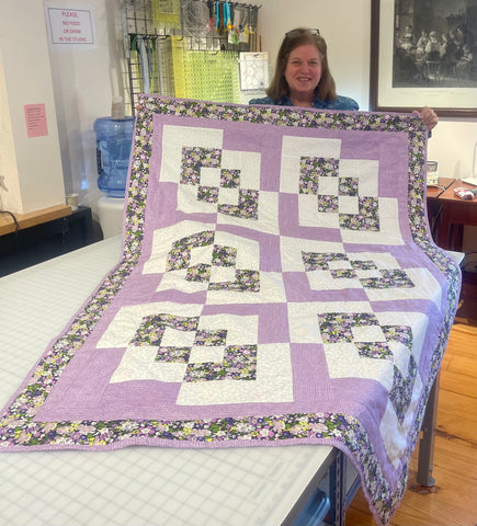 3 yard lap quilt top class