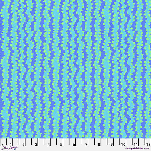 Bubble Stripe - Aqua