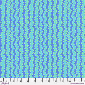 Bubble Stripe - Aqua