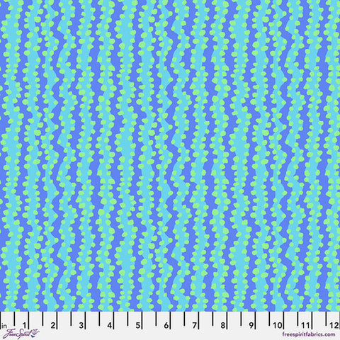 Bubble Stripe - Aqua
