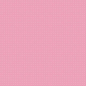 This fabric is from Riley Blake Designs and is designed by Melissa Mortenson for the Tulip Cottage Collection. This fabric is a dusty pink with tiny little X's all over.&nbsp;