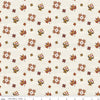 Block Toss - Covered Bridges in Fall - Cream