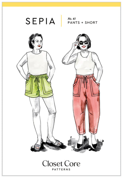 Sepia Pants and Shorts