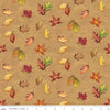 Leaf Toss - Covered Bridges in Fall - Gold