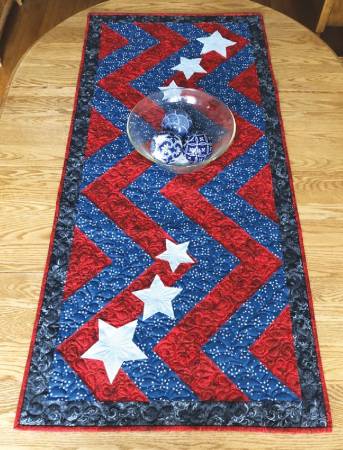 Stars and Stripes Table Runner
