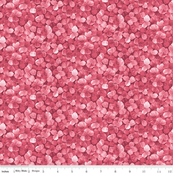 Allover Floral - Hydrangeas in the Garden