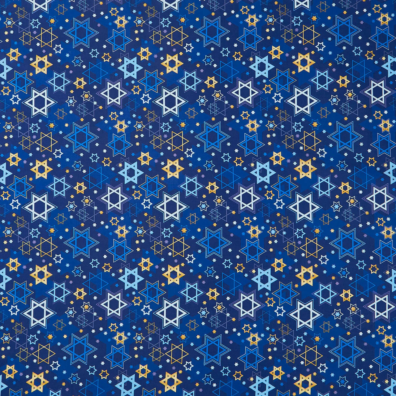 Digital Stars of David - Happy Hanukkah - Multi
