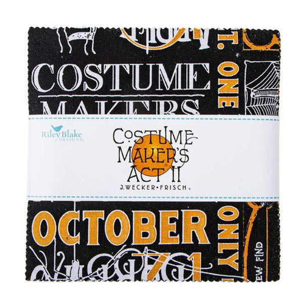 Costume Maker's Act 2 Charm Pack - 42pcs - 5" Squares
