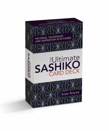 Learn the traditional Japanese needlework technique of Sashiko with this fun and inspiring craft deck. Get started on your Sashiko journey with 52 stitches presented on easy to follow cards with everything you need to know about creating beautiful patterns from the simplest of stitches. 