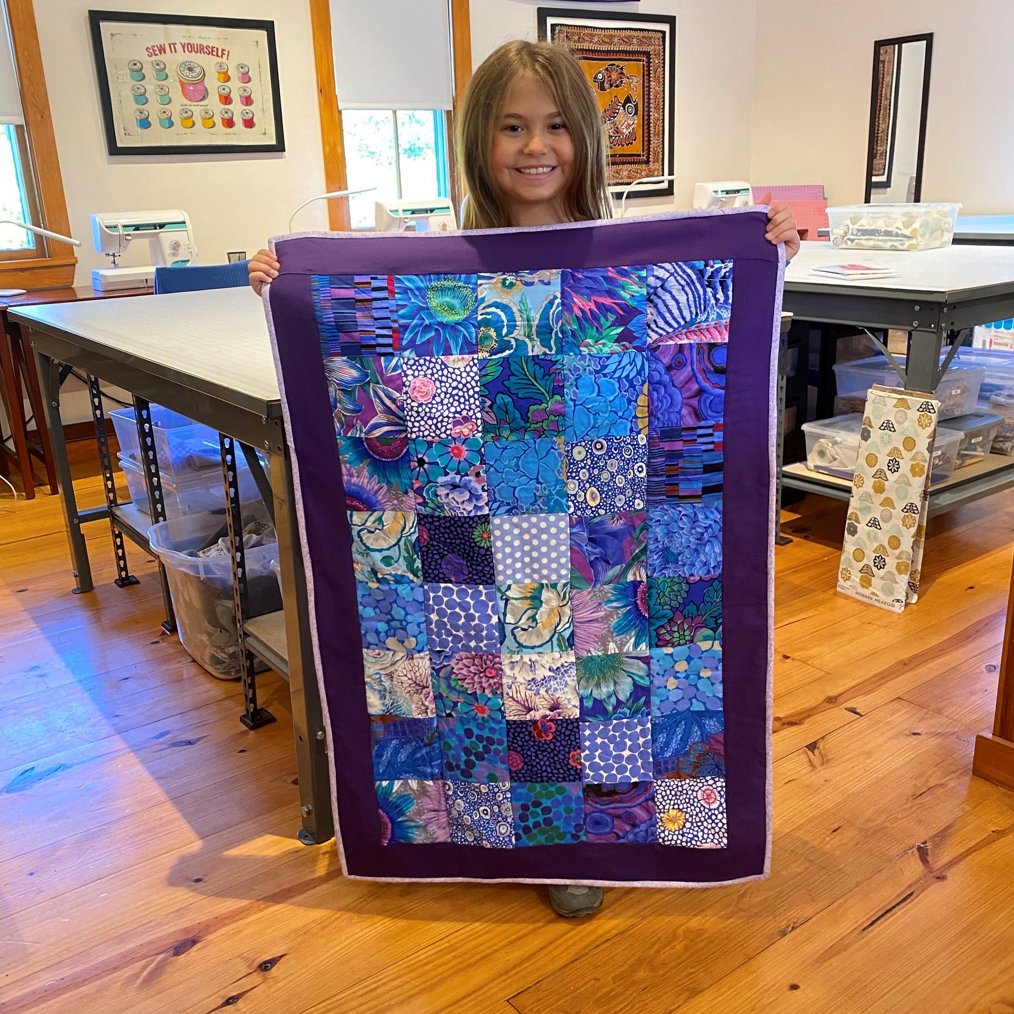 Kid Learn to Quilt (Age 9-11) -Summer Camp