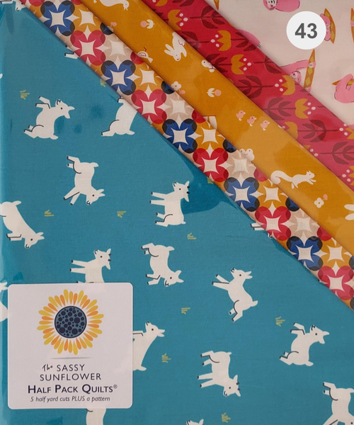 Sassy Sunflower - Half Pack Quilt Kit