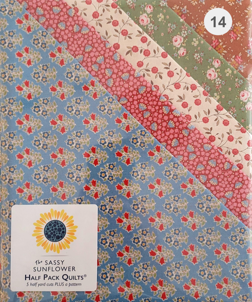 Sassy Sunflower - Half Pack Quilt Kit